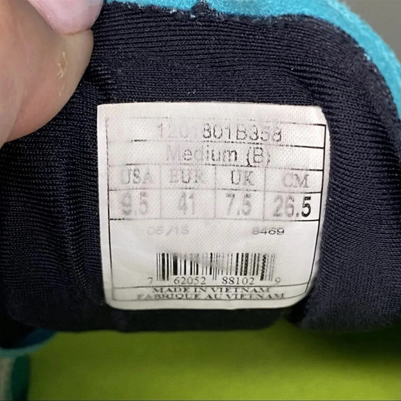 Brooks Pureflow 4 Women’s 9.5 B Turquoise White Running 1201801B358 - Picture 6 of 6